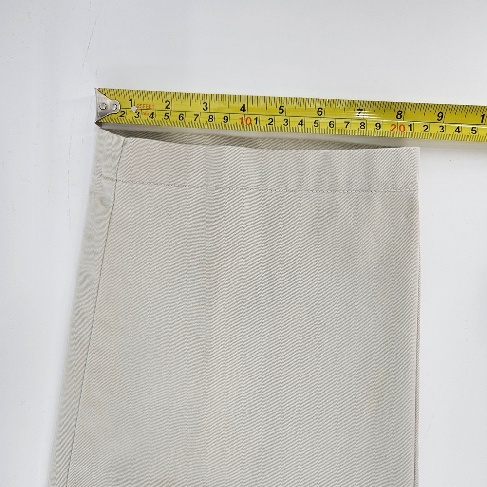 Polo Ralph Lauren Andrew Pant Mens 36x30 Tan Khaki Pleated Chino Cotton Trousers - Picture 11 of 11